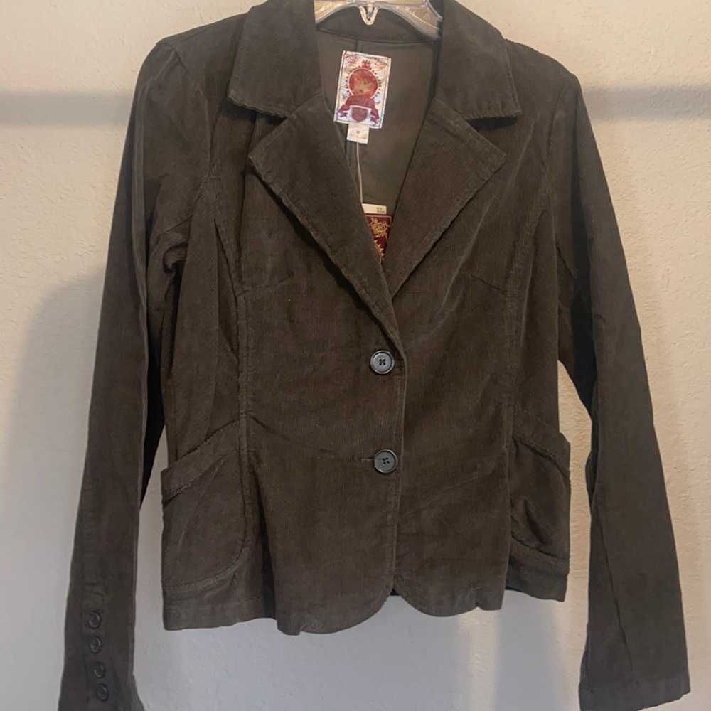 Corduroy Blazer, Brand New!